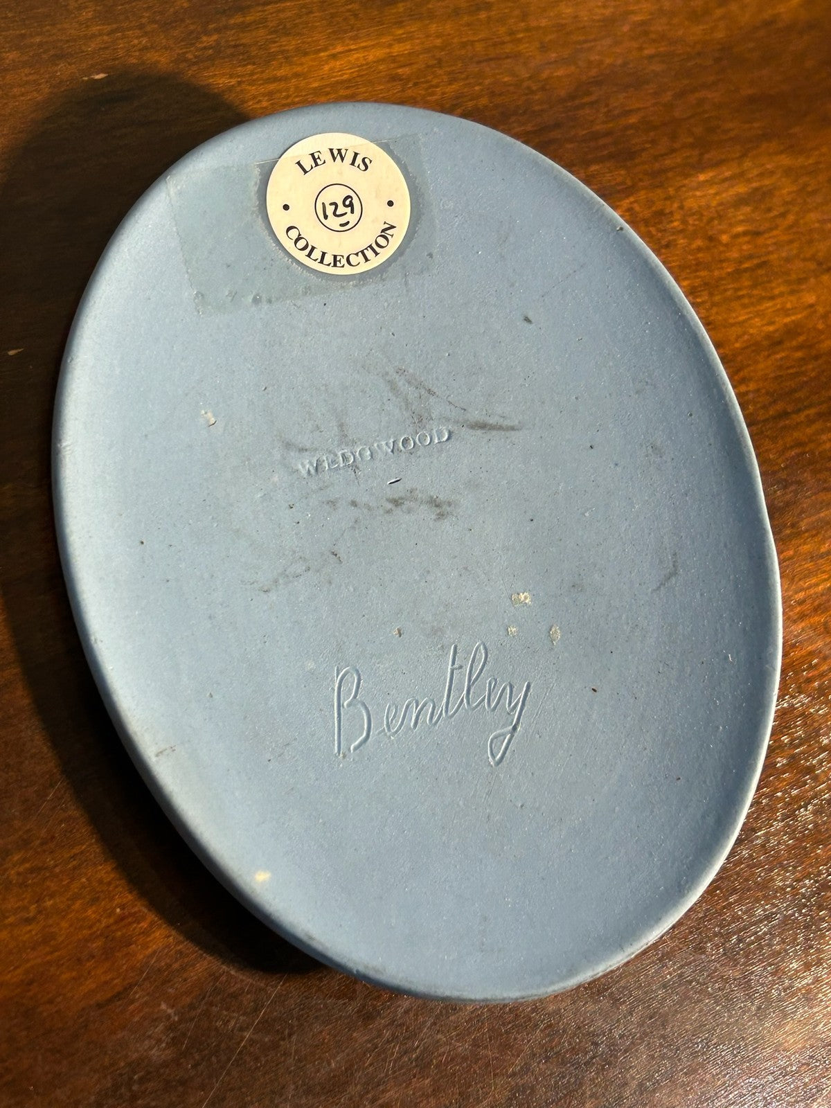 Antique 18thC Wedgwood Blue Jasper Portrait Medallion Thomas Bentley Partner6
