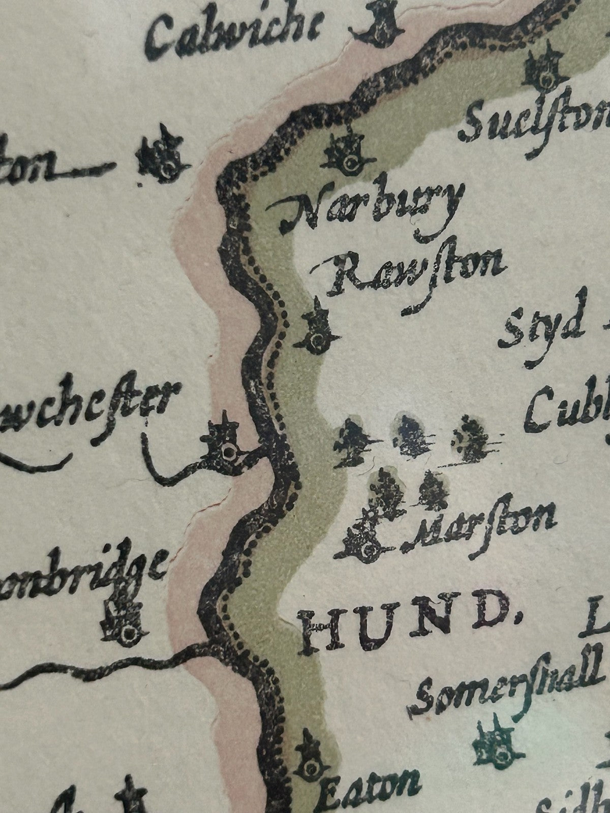 Repro John Speed Darbieshire Described 1610 Derbyshire Map Derby Buxton Framed9