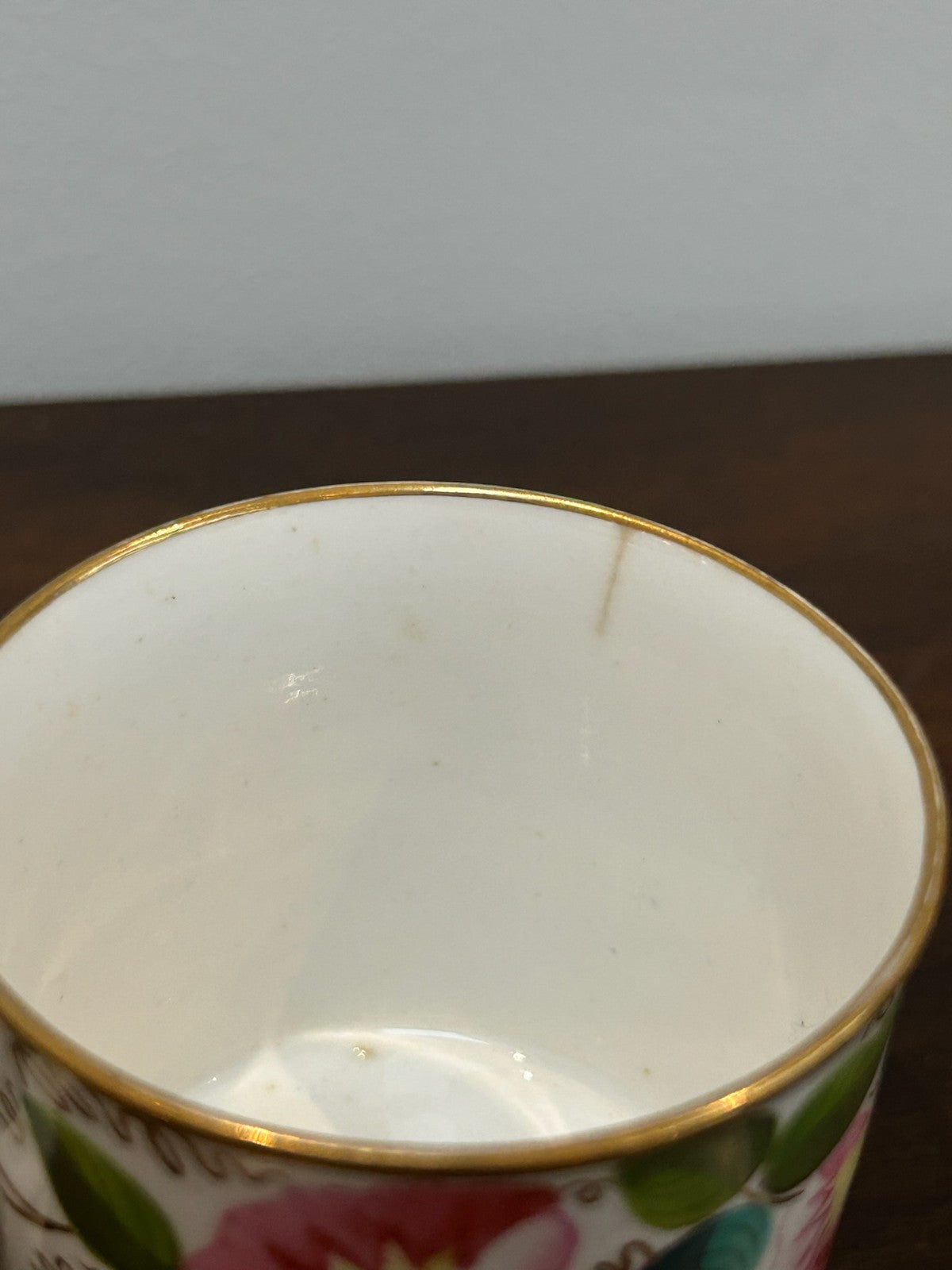 Set 7 Early 19th Century English Porcelain Coffee Cans c.1810 Possibly New Hall7