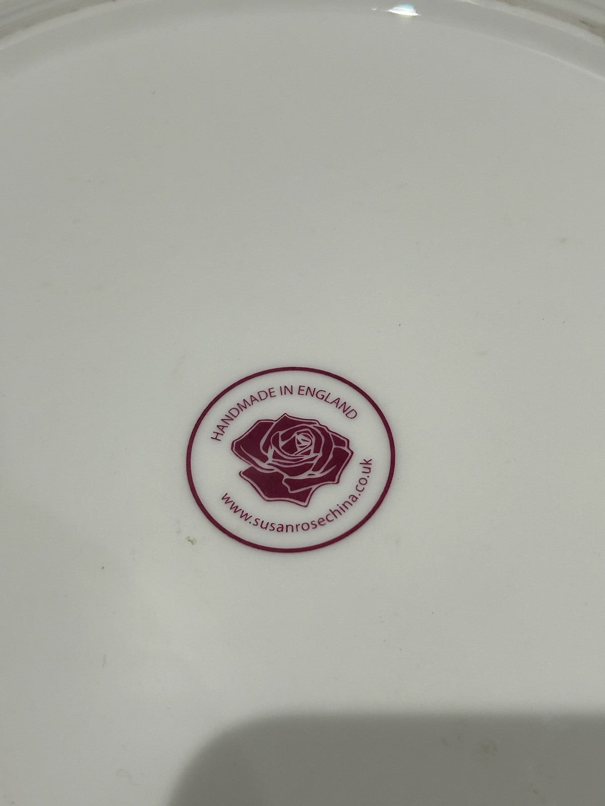 Royal Military Academy Sandhurst Crest Plate ER Cypher Susan Rose China3