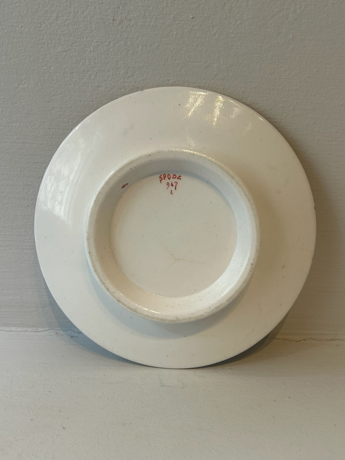 Antique Spode Imari Japan Pattern Miniature Cabinet Plate Pattern 967 11cm1