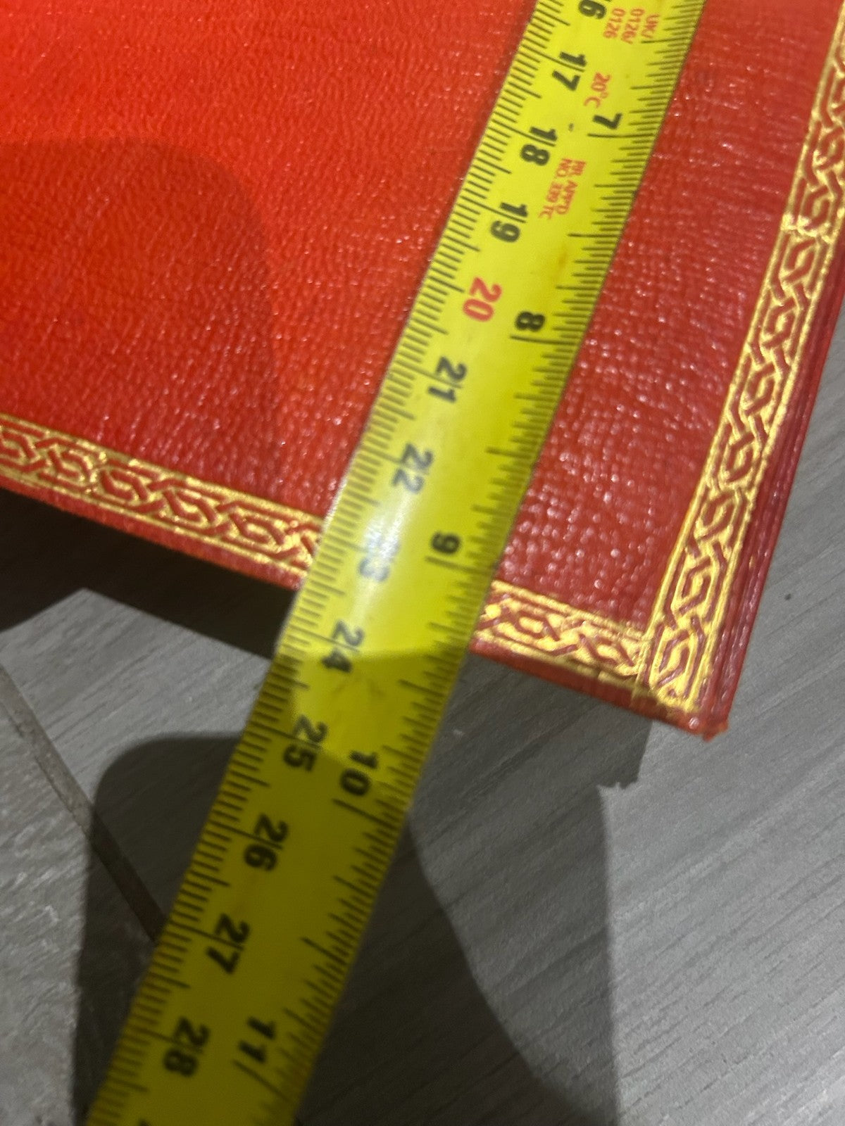 Antique Ottoman Embossed Leather Quran Book Cover Gilt Arabesque Islamic9