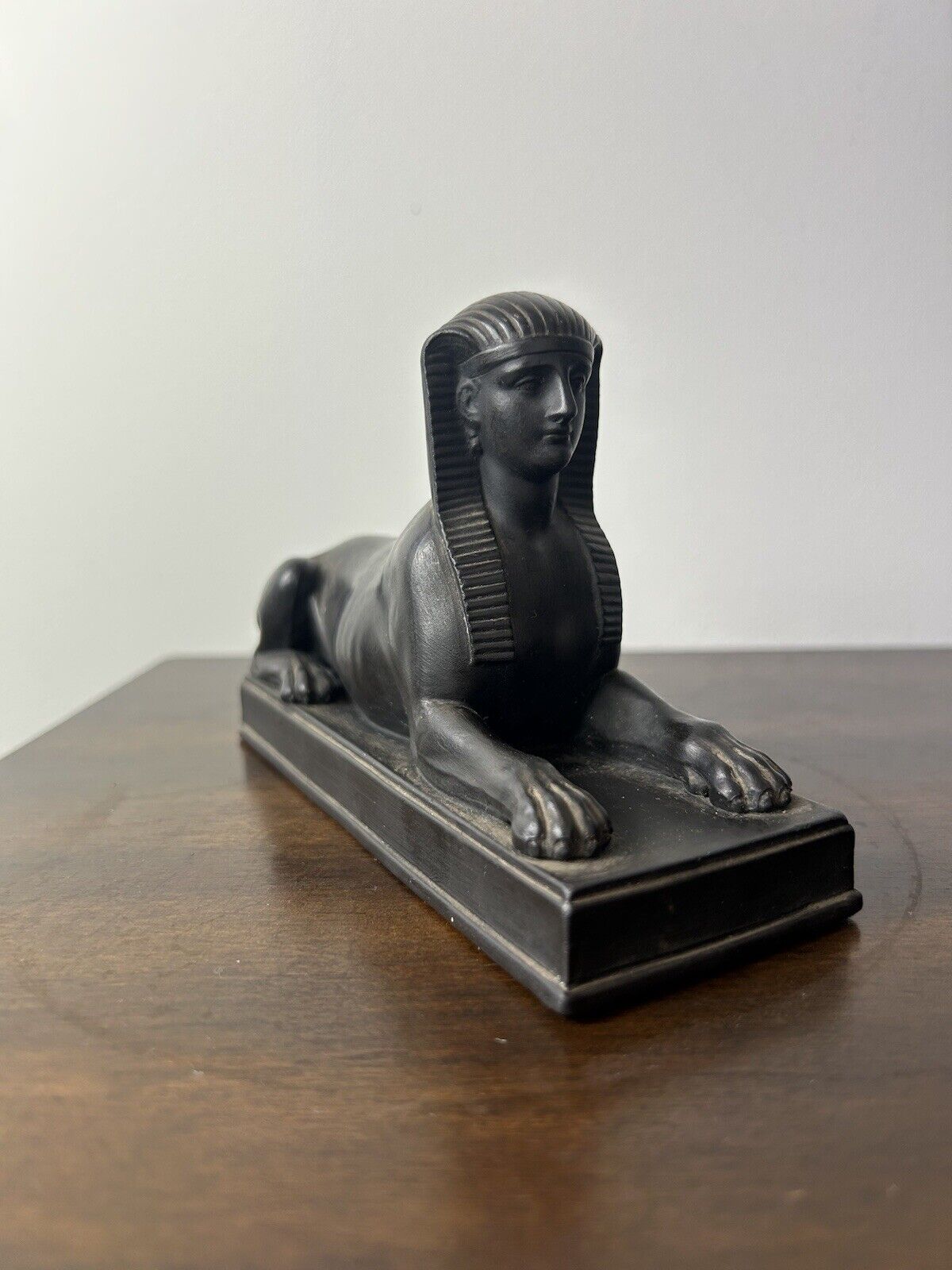 Wedgwood Basalt Egyptian Revival 1820 Basalt Sphinx Model