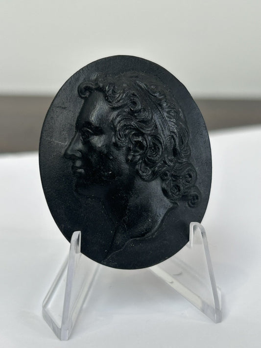 Wedgwood Black Basalt Portrait Medallion No.8 Henry III Kings of England c.18000