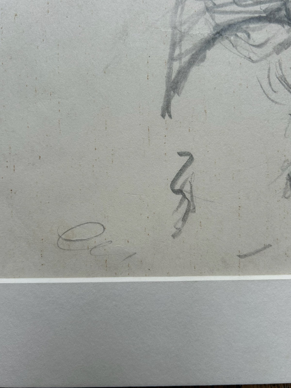 1930s Pencil Study Sheet Mother & Child Figure Sketches American School6
