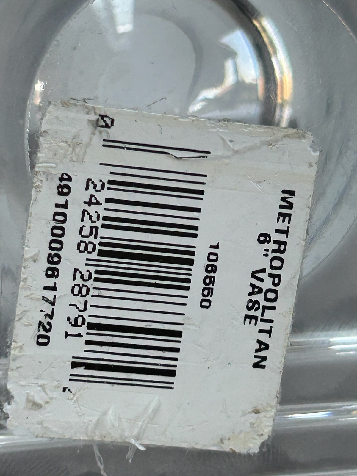 Waterford Crystal Metropolitan 6 Inch Vase Acid Etched With Label8