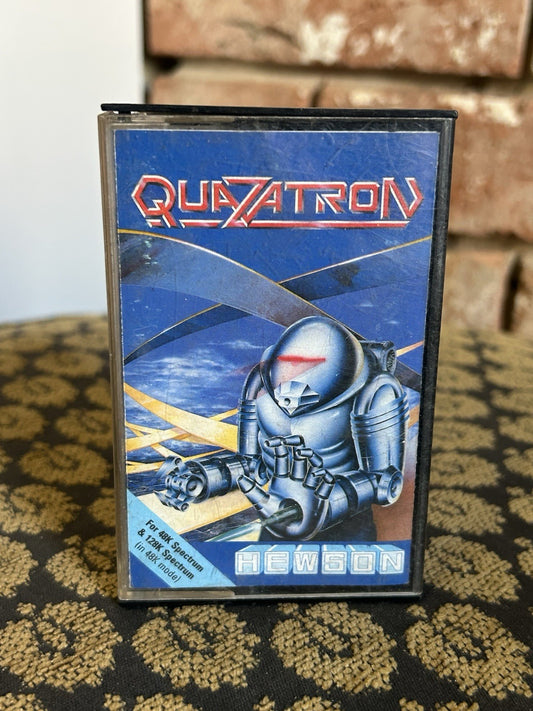 Quazatron  ZX Spectrum 48/128K Game  Boxed Complete GC 0