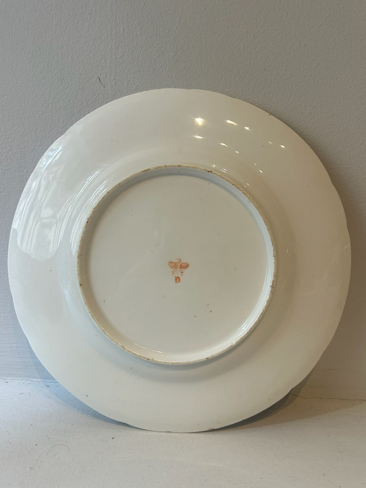 Georgian Derby Imari Partridge Pattern Cabinet Plate Cobalt Iron Red Gilt 20cm5