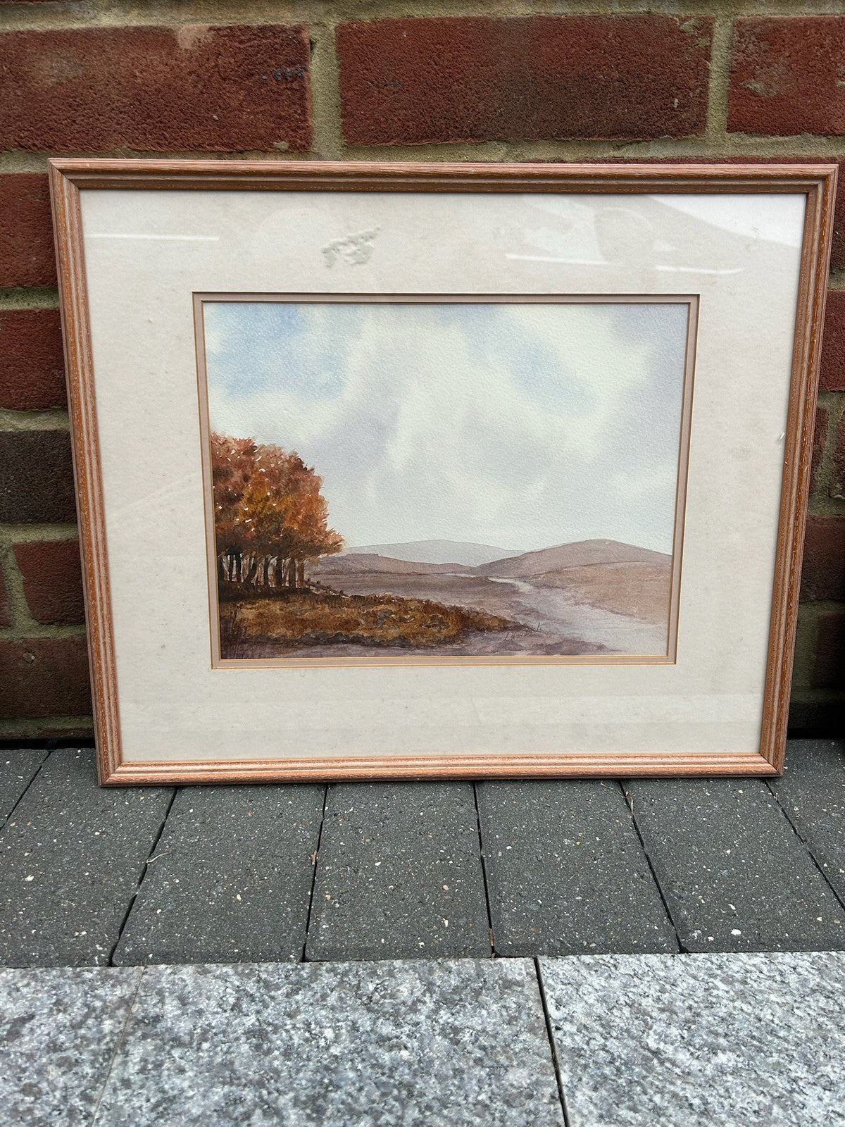 Chris Hardwick "Autumn Morning" Watercolour Hertsmere Society of Art0