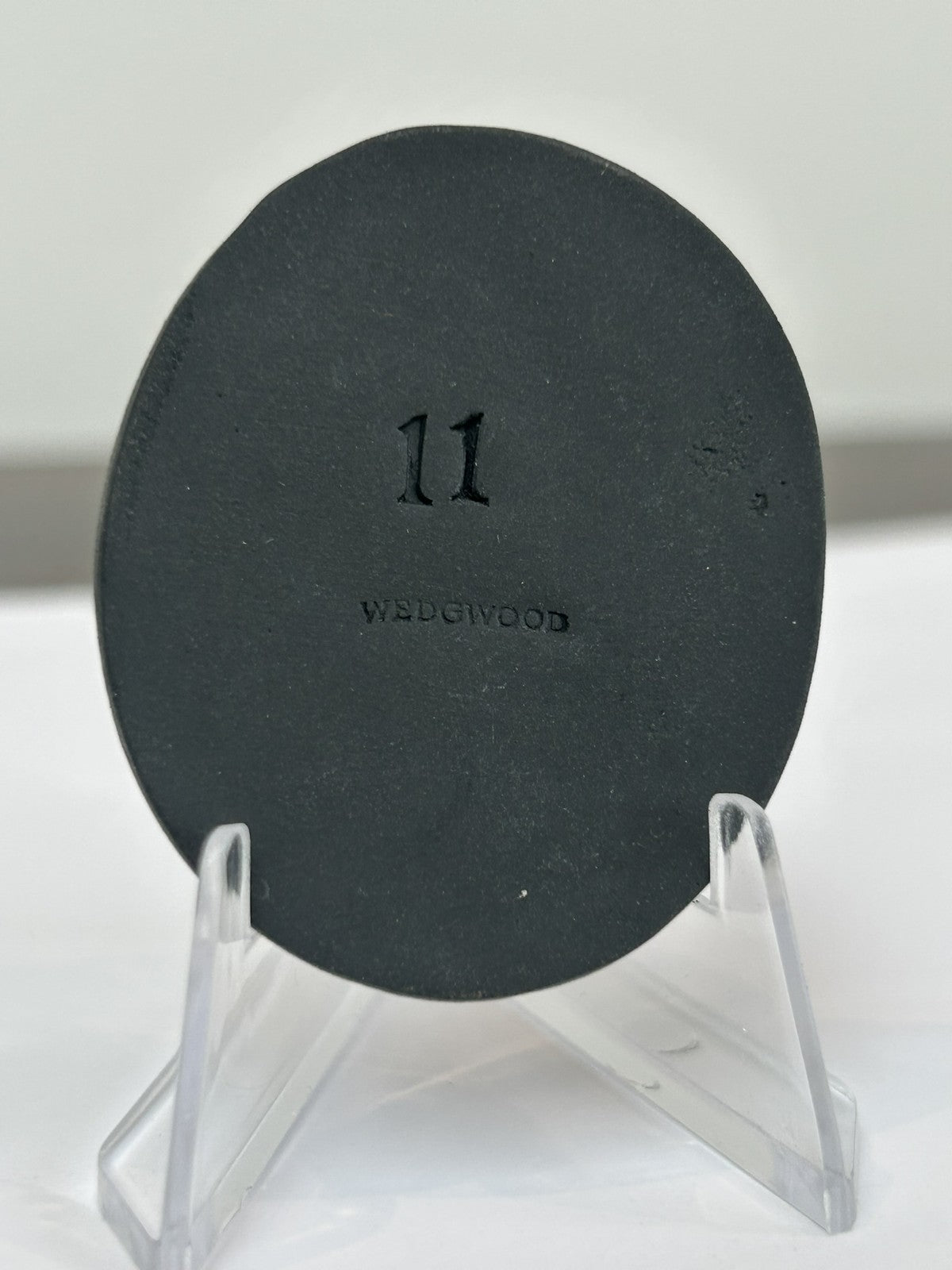 Wedgwood Black Basalt Medallion No.11 Edward III c.1800 Kings of England1