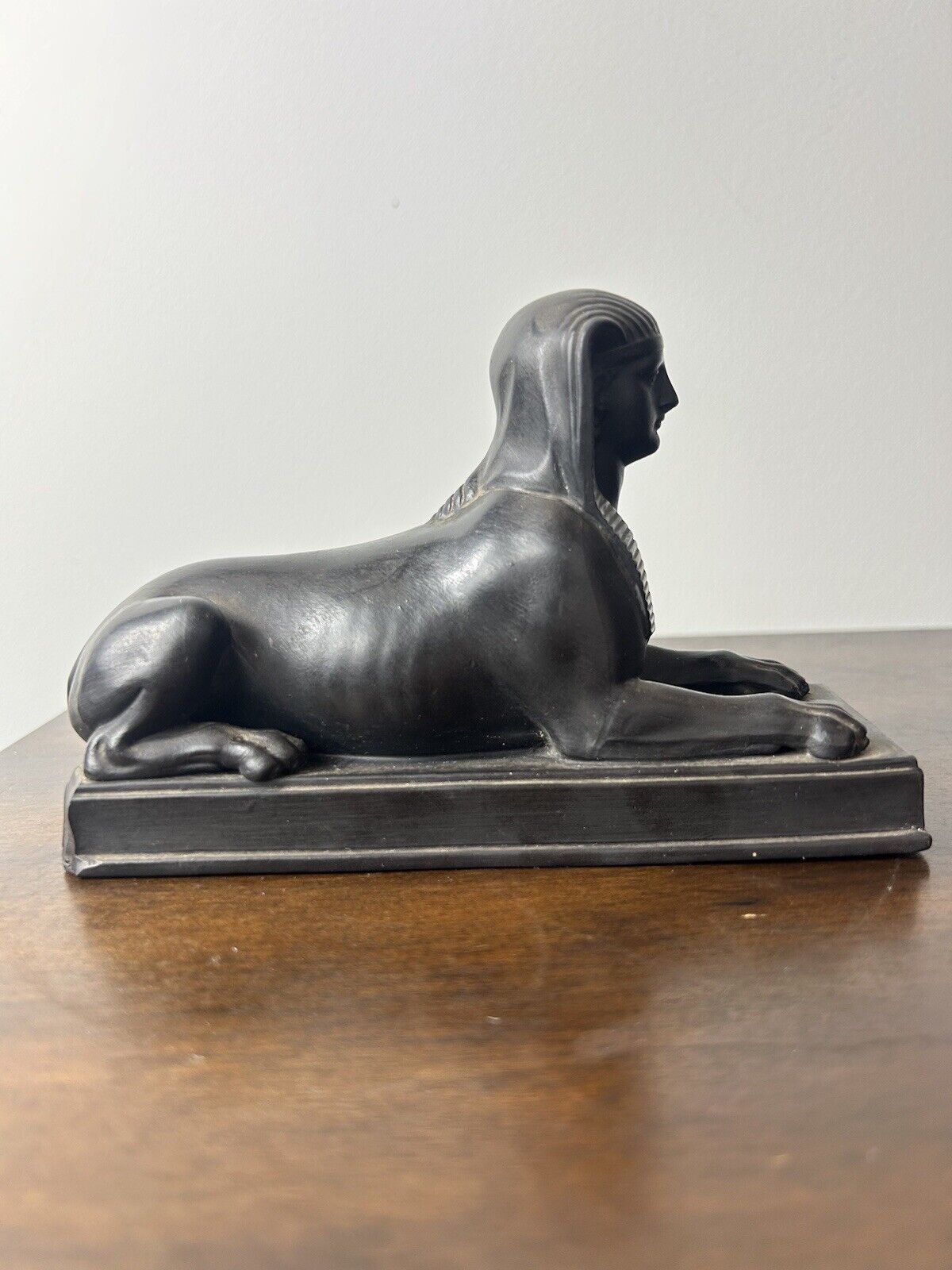 Wedgwood Basalt Egyptian Revival 1820 Basalt Sphinx Model