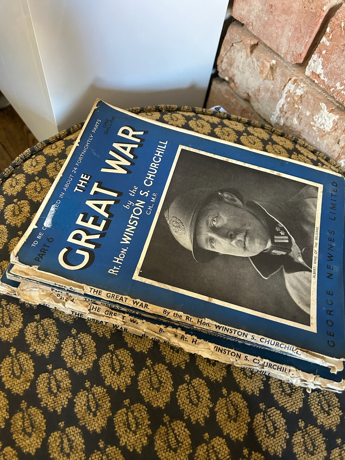 Churchill The Great War Newnes 1933 34 Partwork 22 of 26 Parts Original Wrappers9