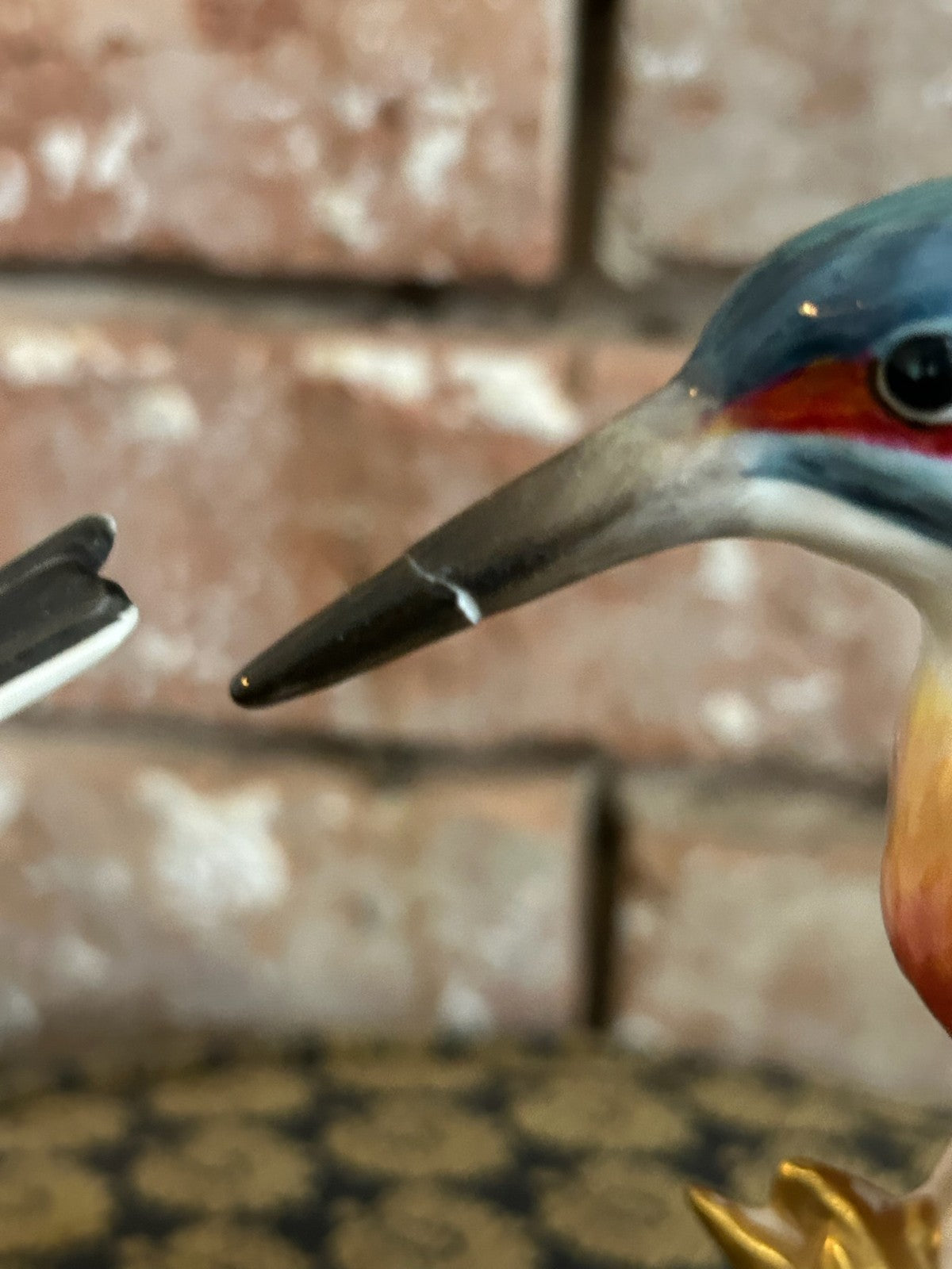 Royal Worcester Birds Kingfisher 2666 Chaffinches 3364 Goldcrests Repaired Lot10
