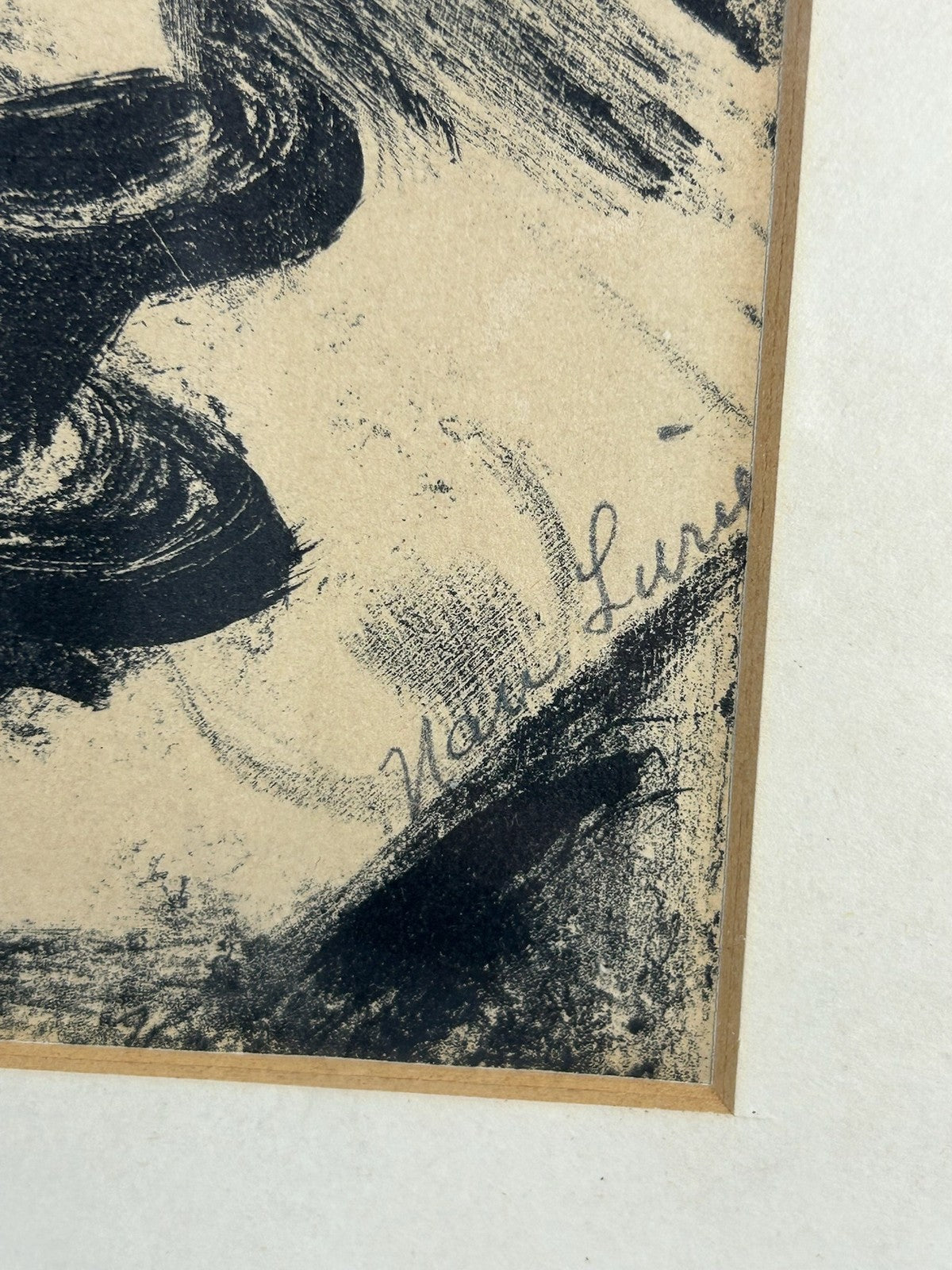 Nan Lurie Pencil Signed Lithograph Figure With Candle 1930s WPA Social Realism9