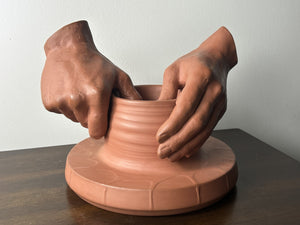 Wedgwood Hands of the Potter No.1 Terracotta Jasperware LE 500 Boxed