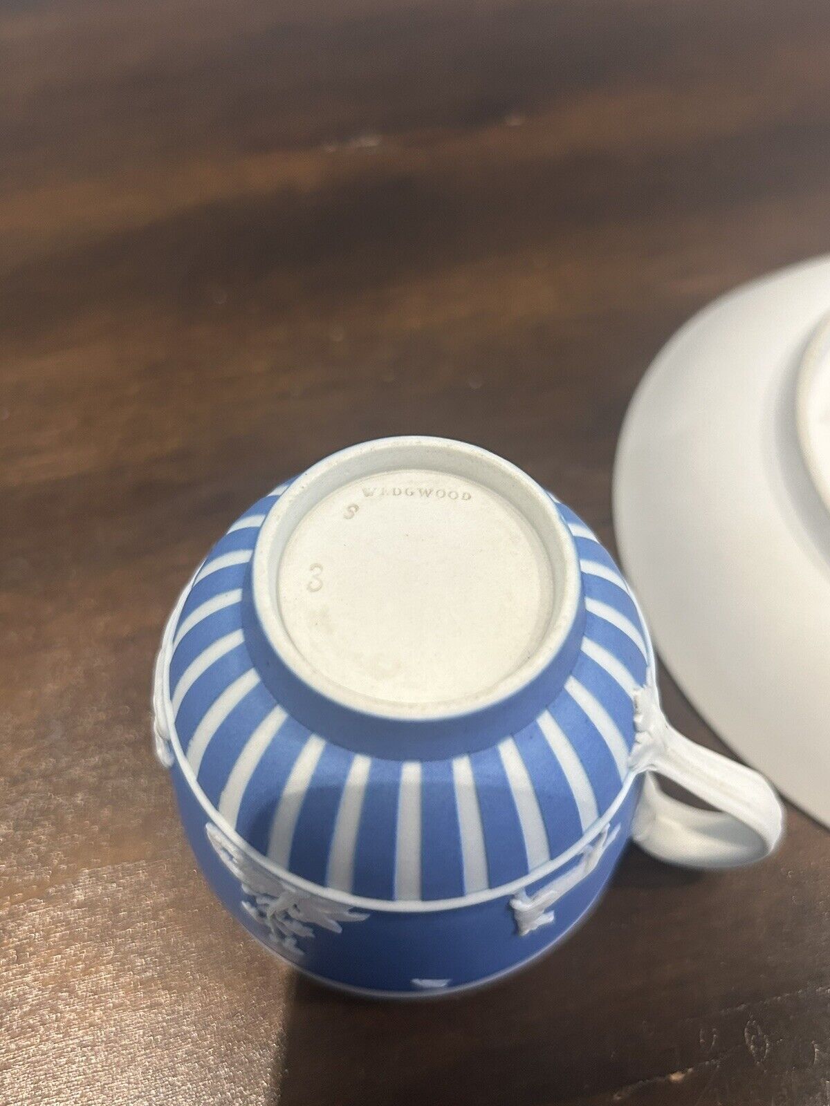 Wedgwood 18th Century Jasperware Cup and Saucer Set