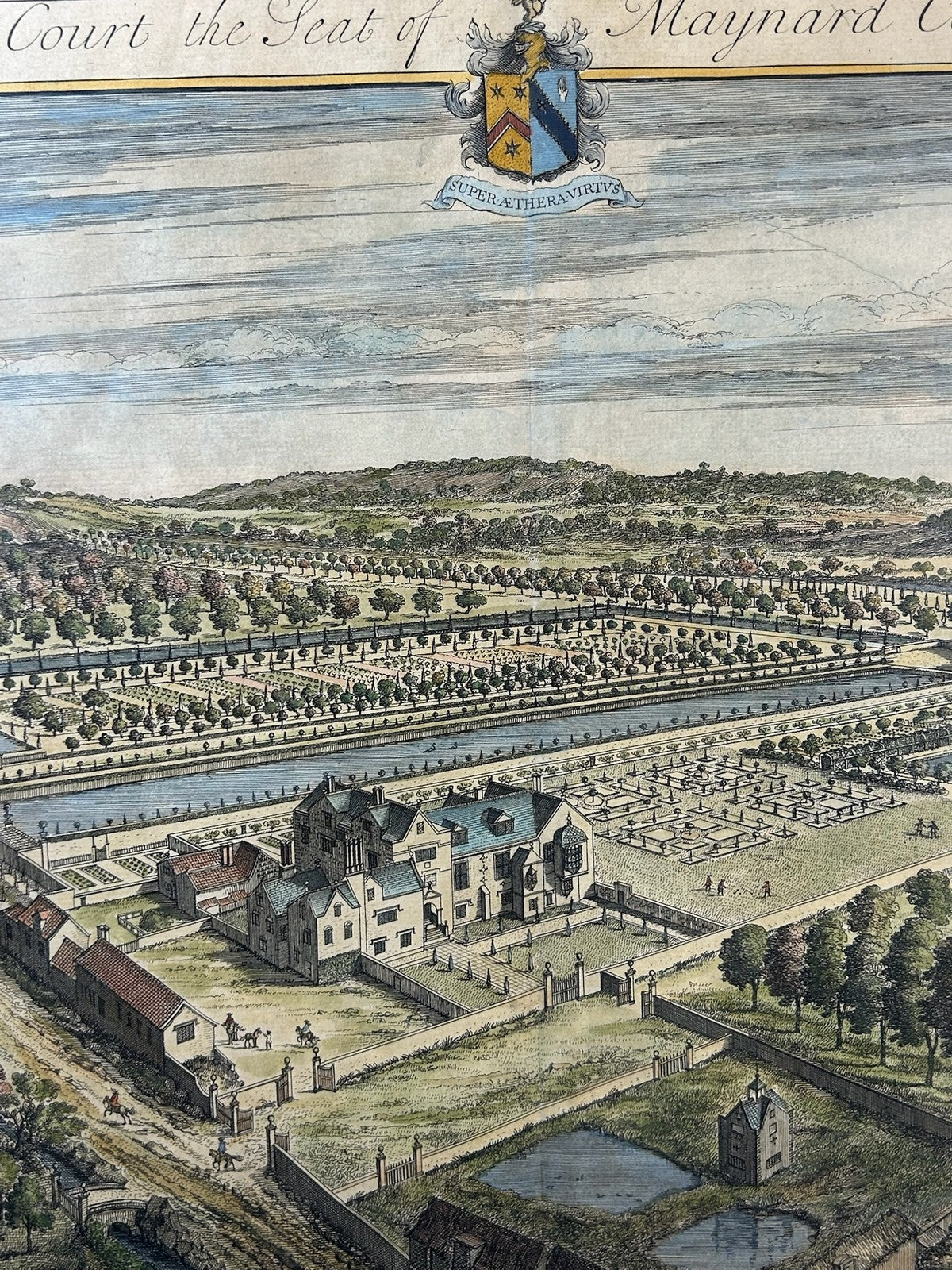Johannes Kip Westbury Court Maynard Colchester Atkyns Gloucestershire Coloured7