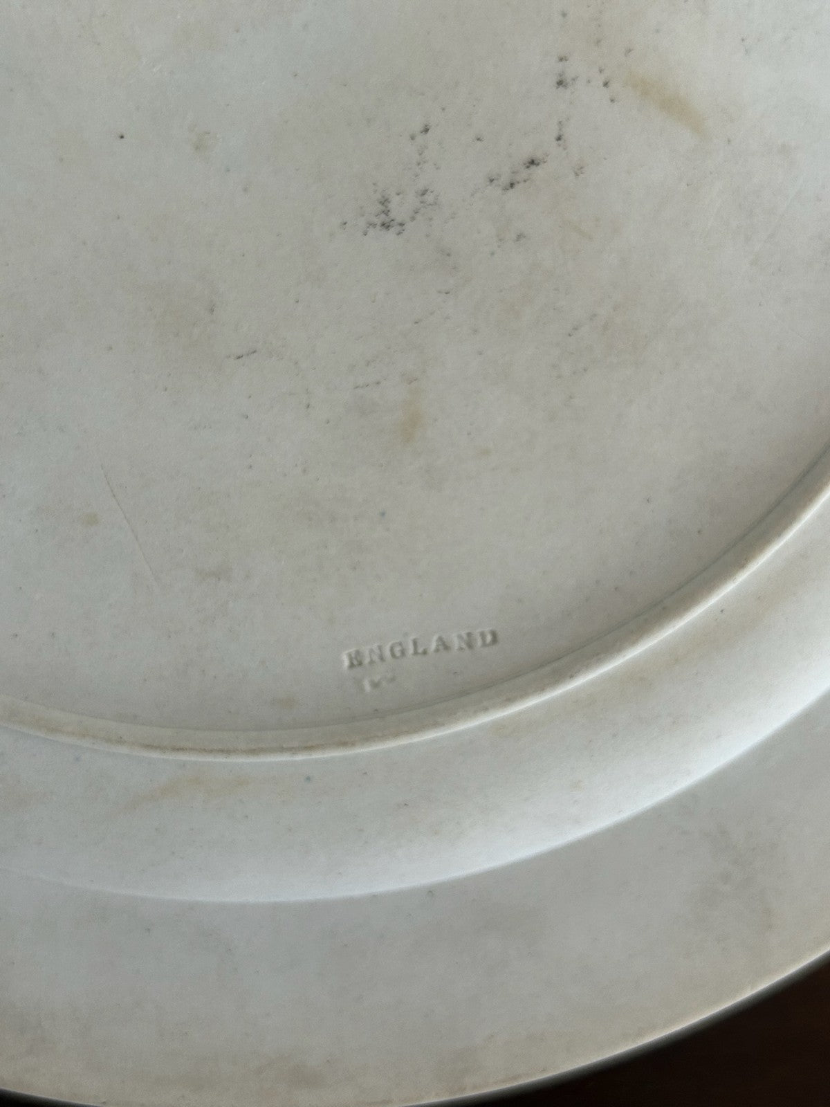 Wedgwood Tricolour Jasperware 'Trophy Plate' Neoclassical 22cm8