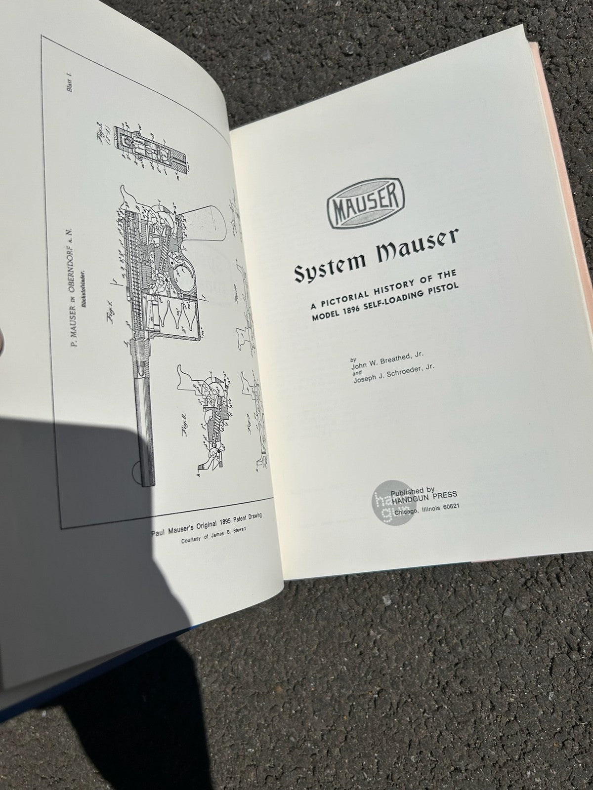 System Mauser Breathed Schroeder 1967 Handgun Press Hardback Dust Jacket C9611