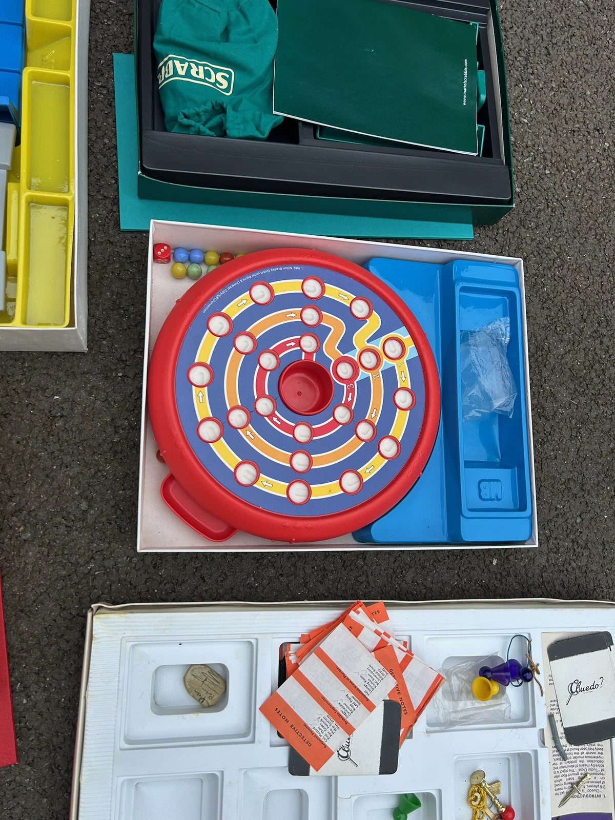 Job Lot of Various Vintage Board Games As Found Cluedo Twister Battleship14