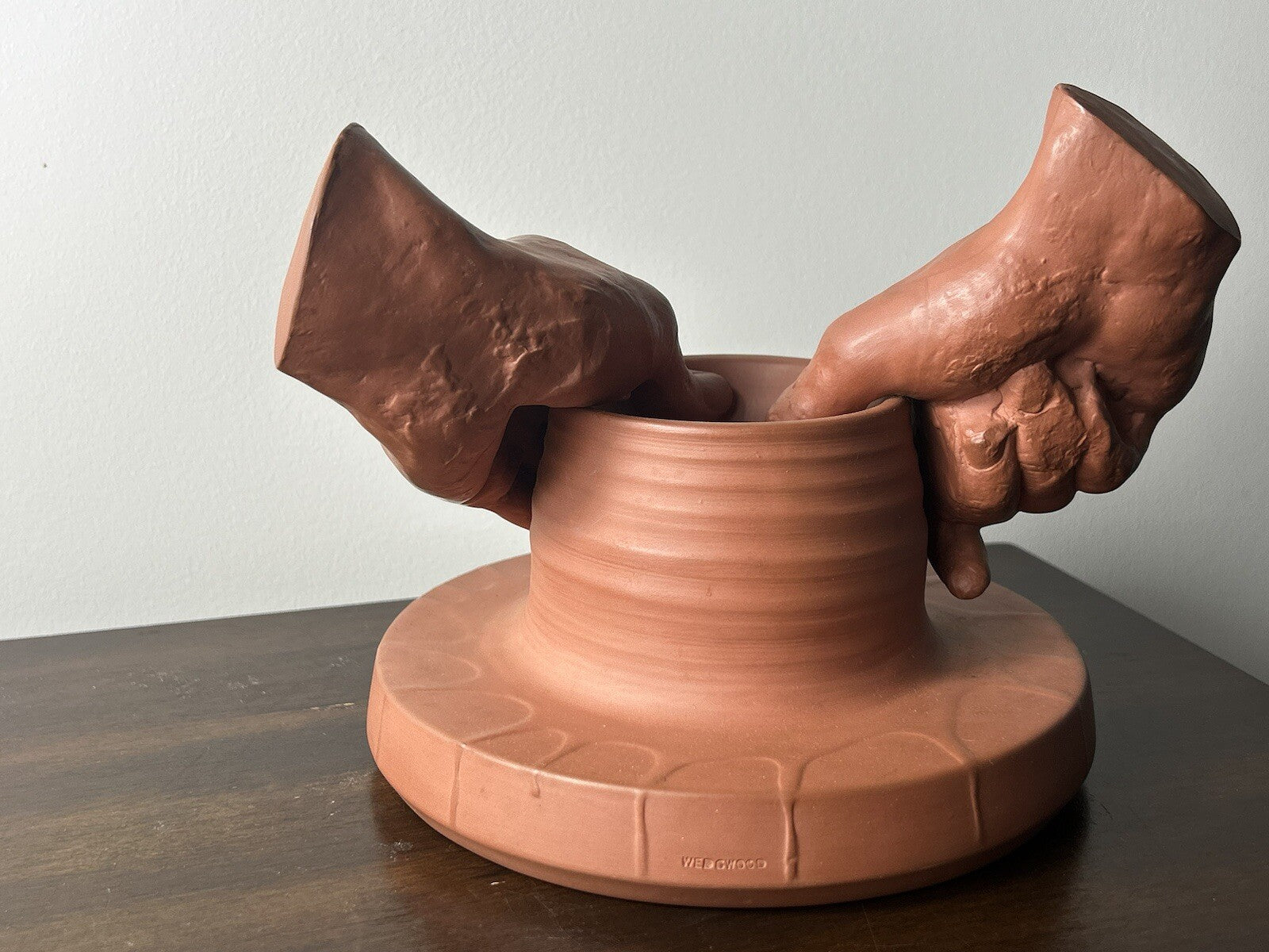Wedgwood Hands of the Potter No.1 Terracotta Jasperware LE 500 Boxed7