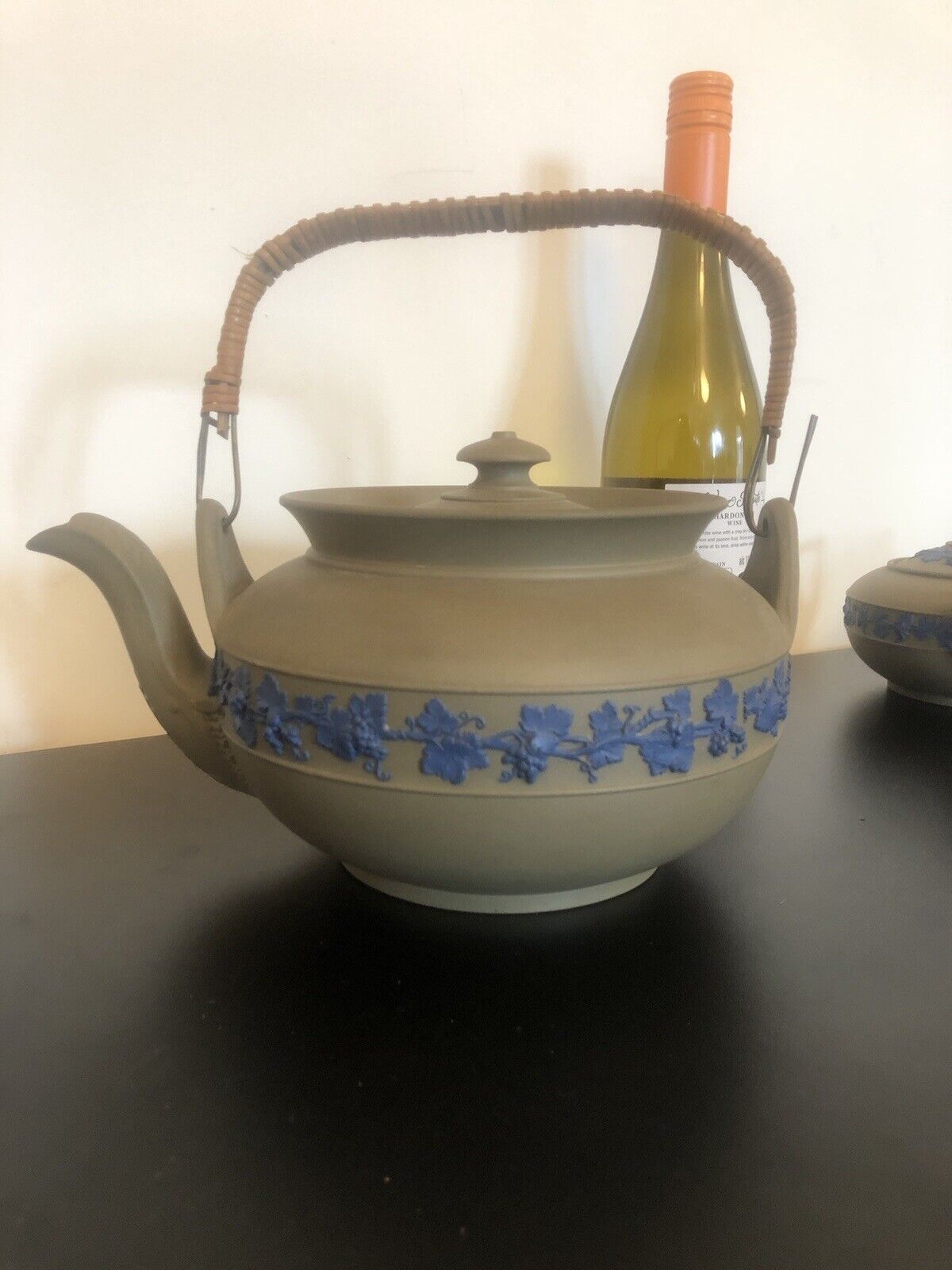 Wedgwood Drabware Set four teapot and coffee pot - Jasperware