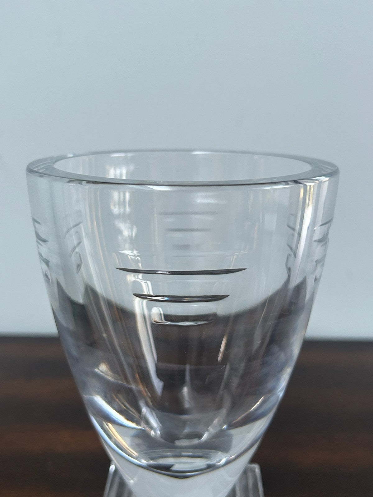Waterford Crystal Metropolitan 6 Inch Vase Acid Etched With Label1