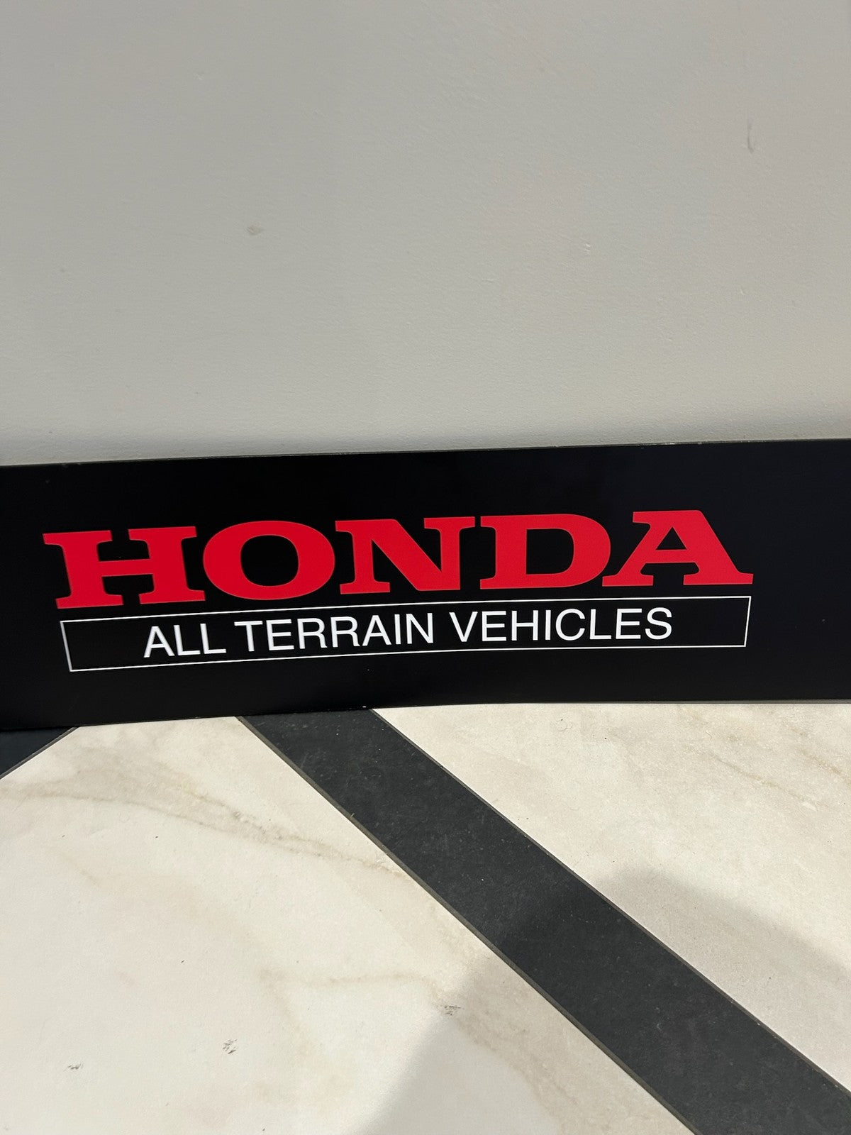 Honda All Terrain Vehicles ATV Dealership Sign Motorcycle Garage Display 120cm1
