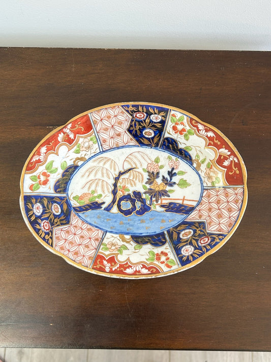 Antique Coalport "Money Tree" Pattern Porcelain Plate British Ceramics0