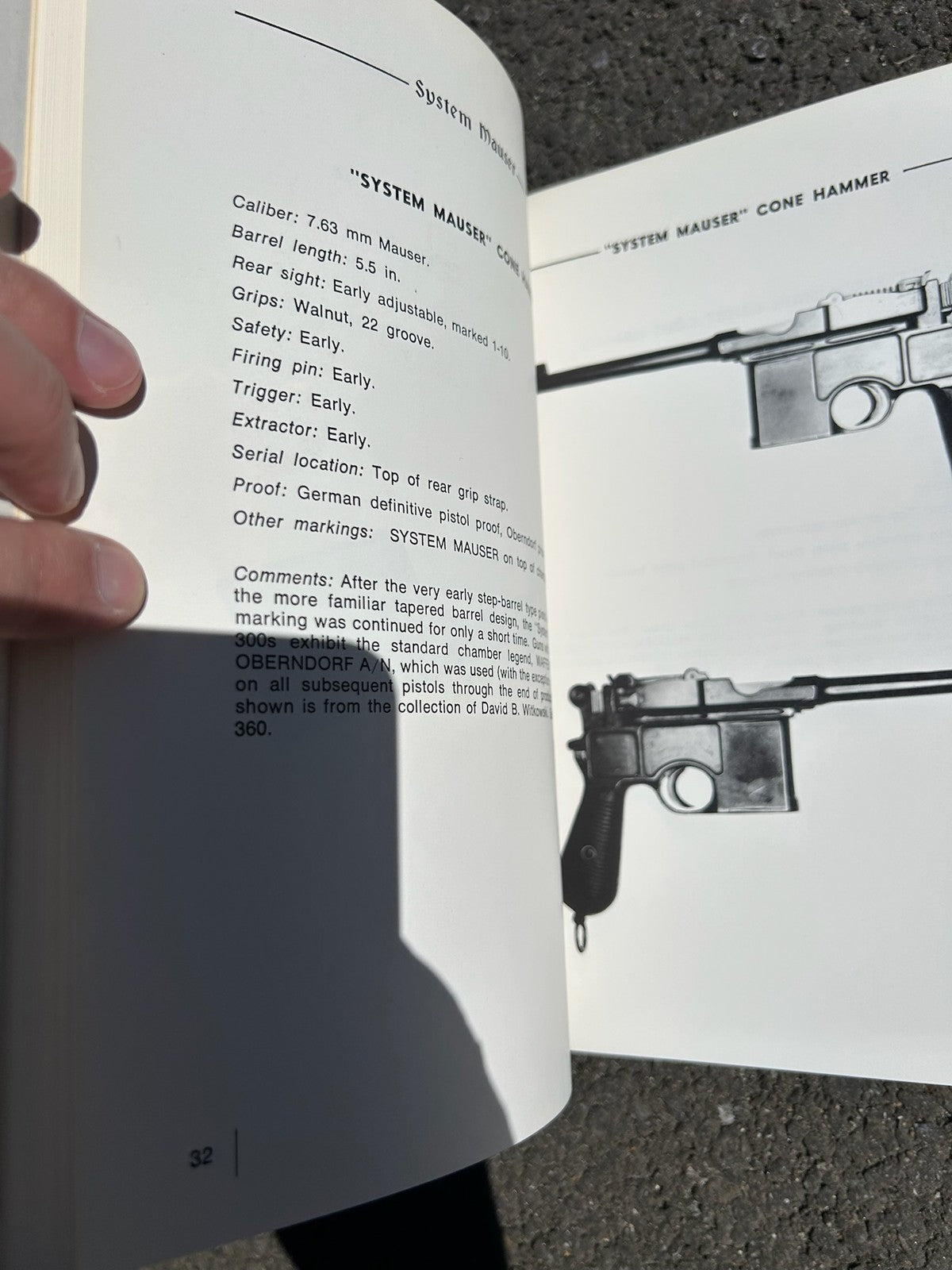 System Mauser Breathed Schroeder 1967 Handgun Press Hardback Dust Jacket C9612