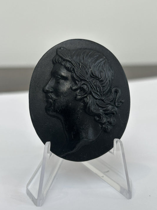 Wedgwood Black Basalt Portrait Medallion No.6 Richard I Kings of England c.18000