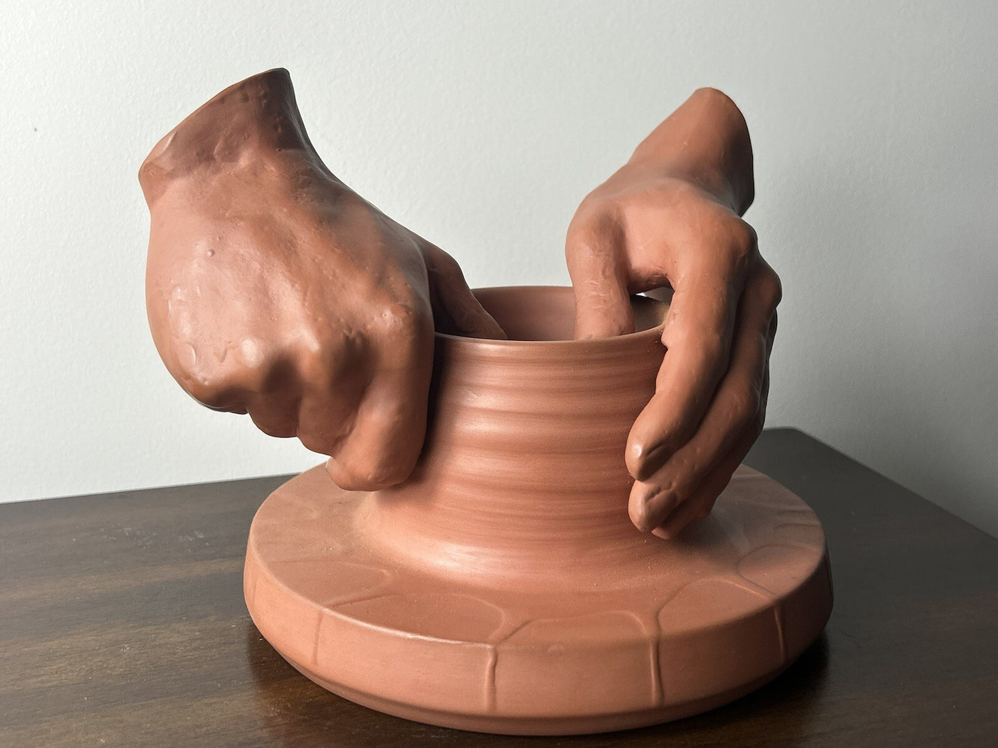 Wedgwood Hands of the Potter No.1 Terracotta Jasperware LE 500 Boxed13