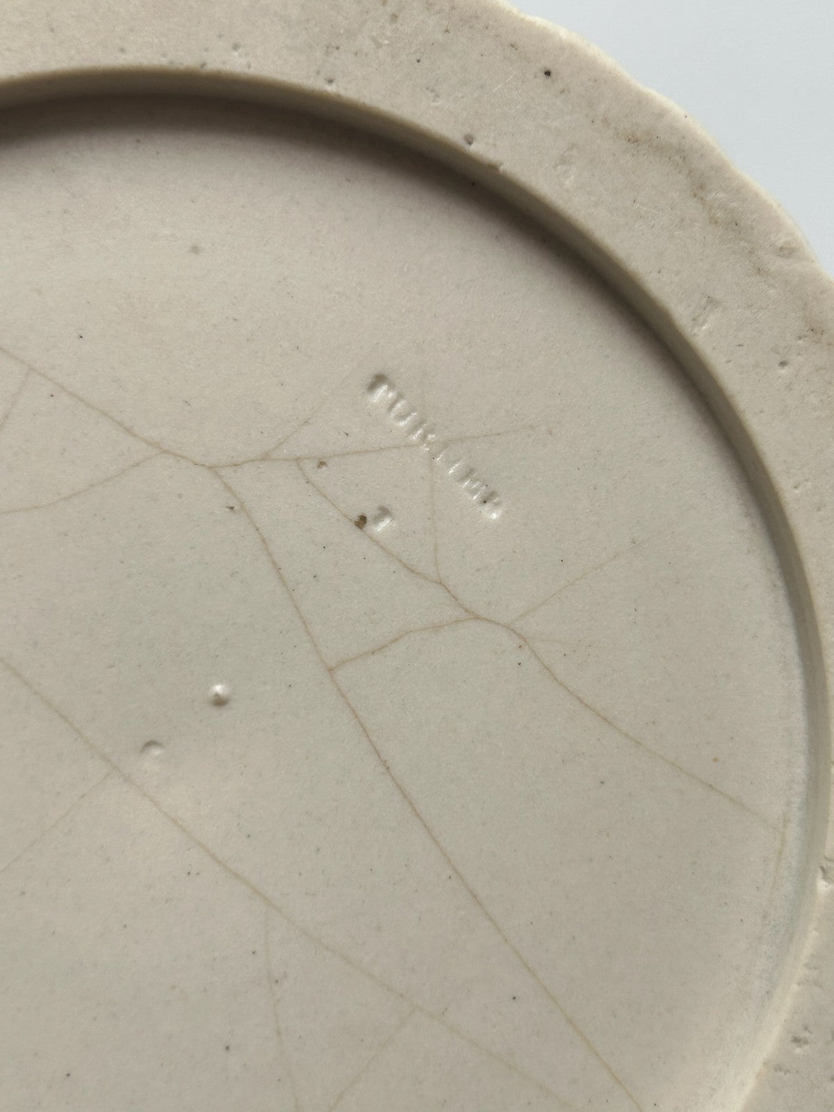 Antique Turner Stoneware Mug 16cm Sprigged Sporting Relief Georgian Drab6