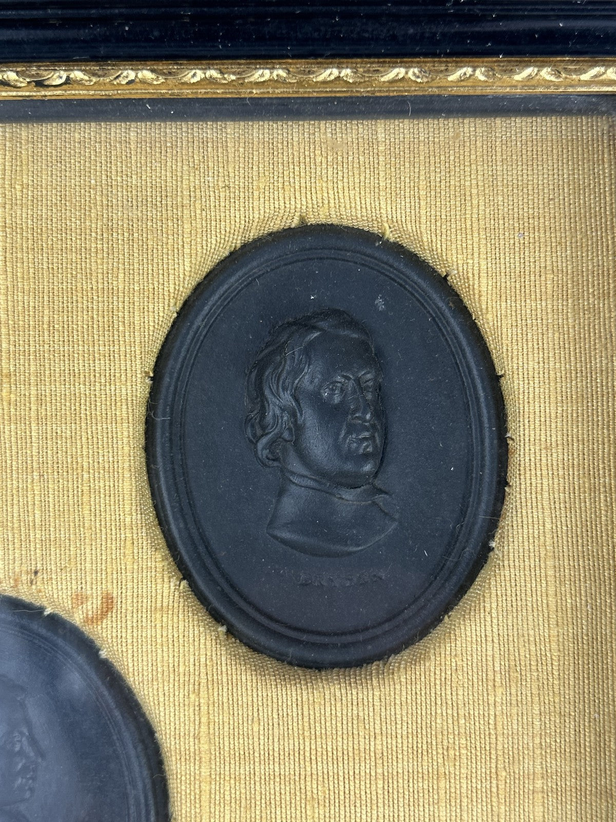 Rare Leeds Black Basalt Portrait Medallions, Set of Five c1780–90