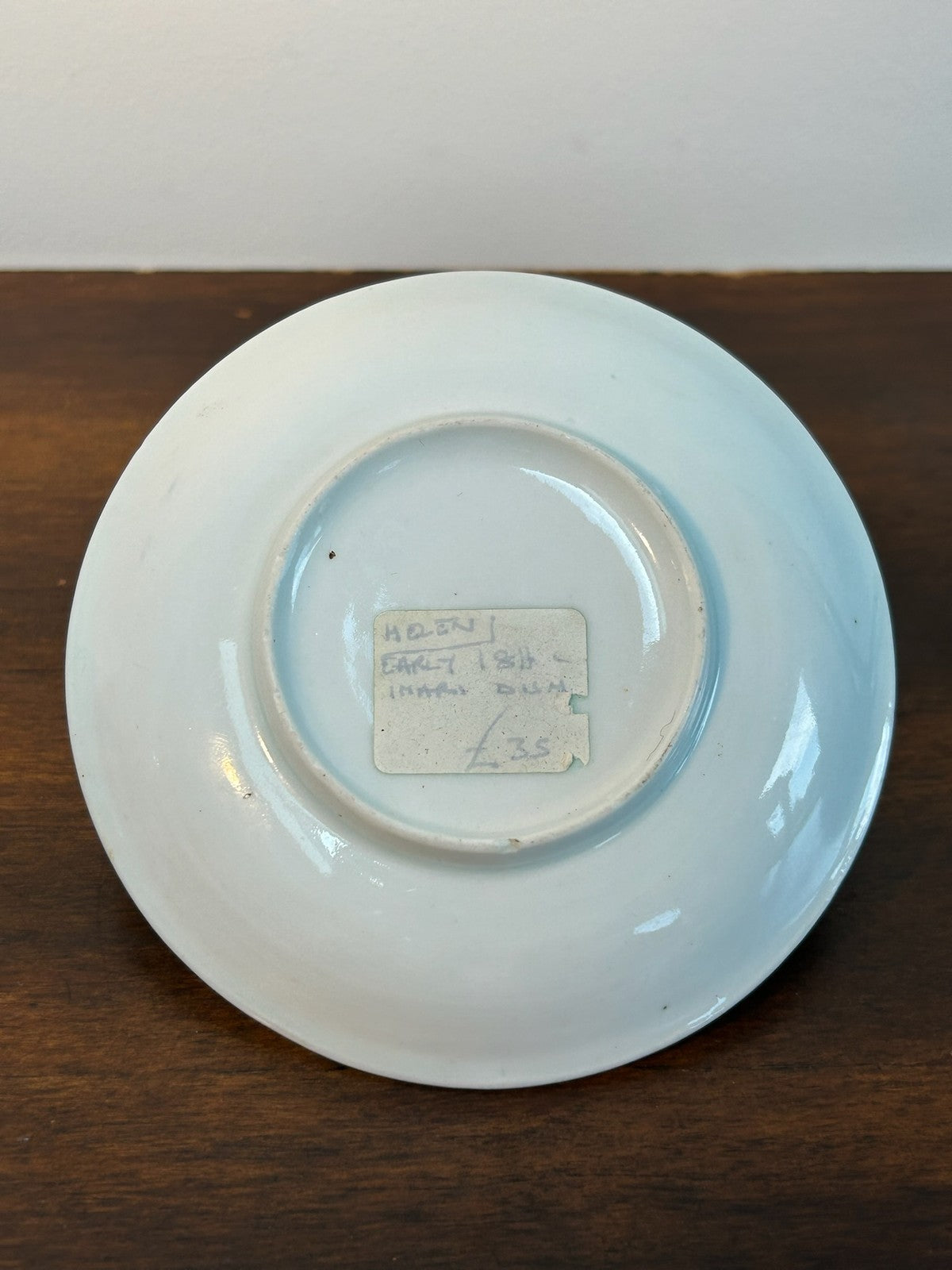 Antique Japanese Imari Porcelain Small Dish Dragon Early 18th Century Arita 10cm2