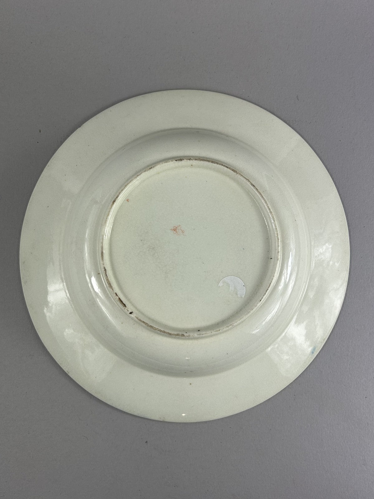 Early Royal Crown Derby cobalt and gilt soup plate c.1810