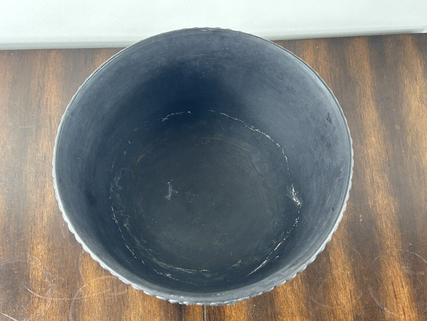 Wedgwood Basalt Pedestal Bowl Vase Jasperware