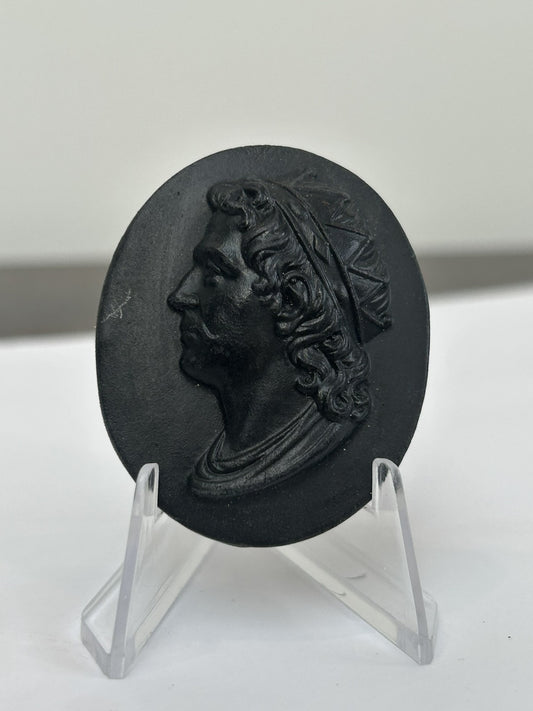 Wedgwood Black Basalt Portrait Medallion No.2 William II Kings of England c.18000