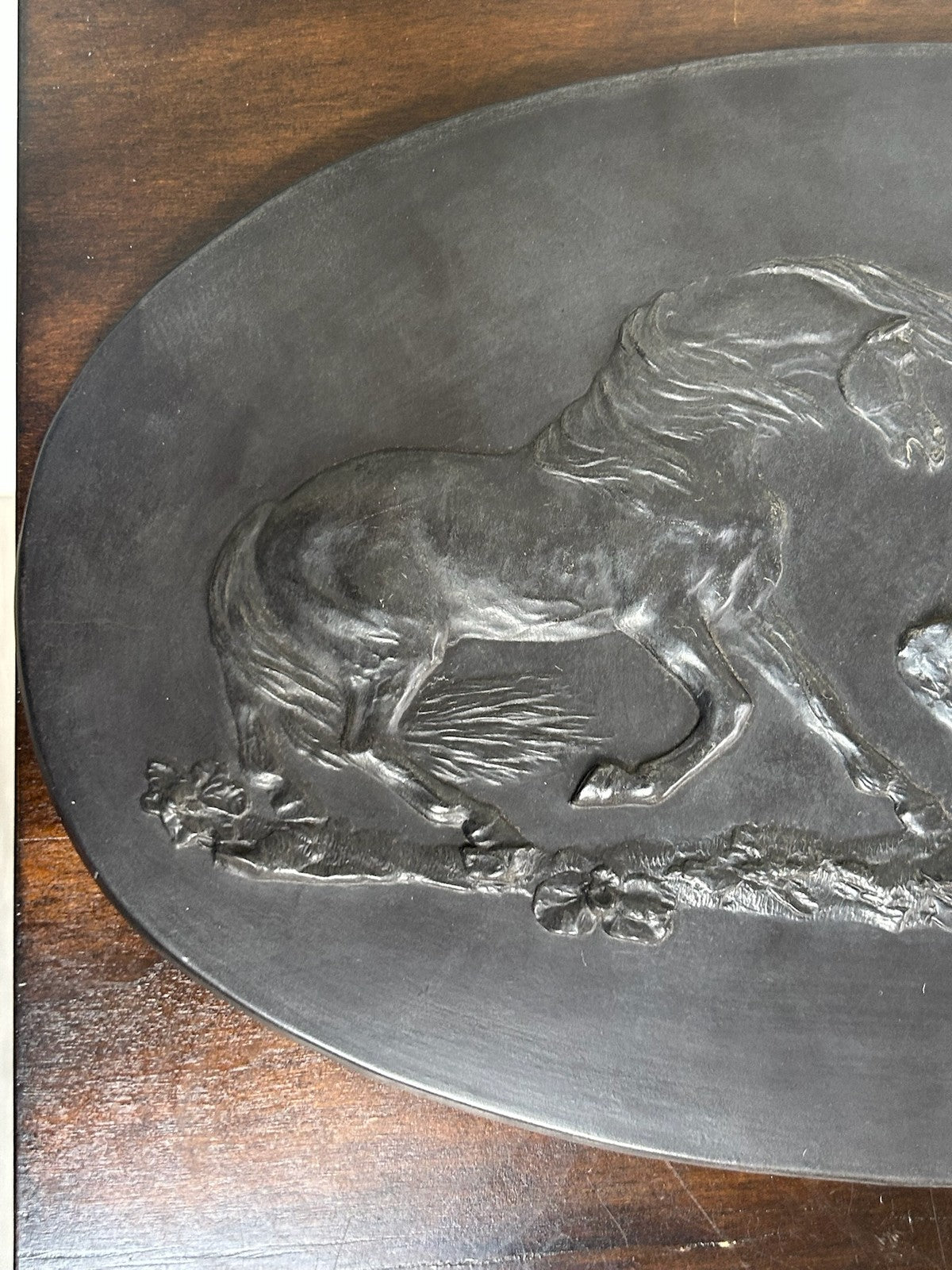 Wedgwood 'Frightened Horse' after George Stubbs Plaque Ltd Ed 12/201