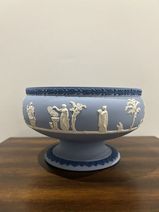 Wedgwood Jasperware TriColour Imperial  Bowl Footed