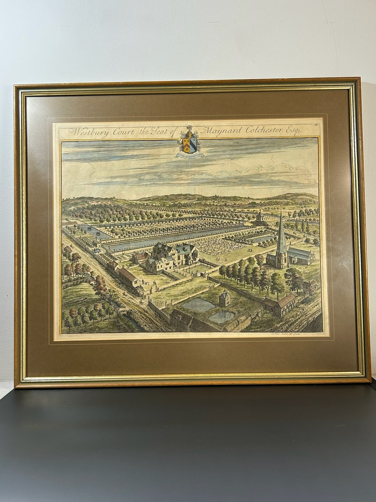 Johannes Kip Westbury Court Maynard Colchester Atkyns Gloucestershire Coloured2