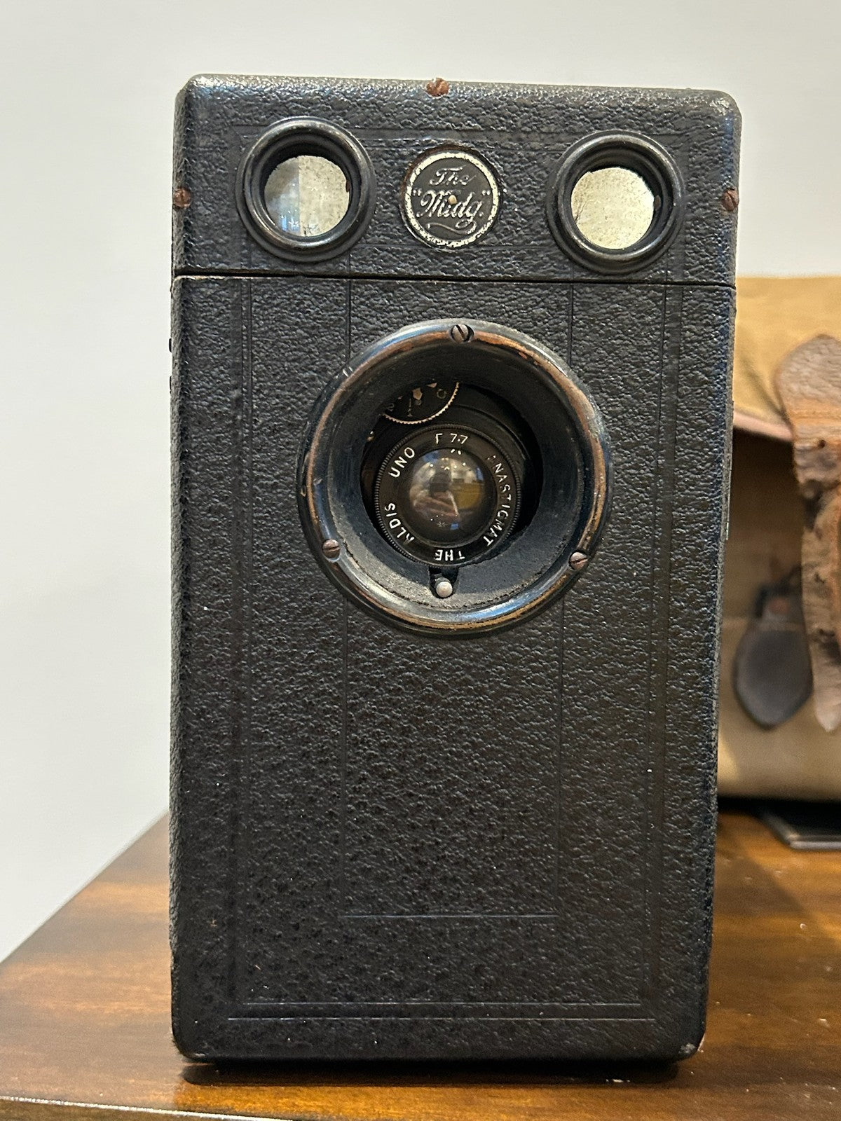 Antique Butcher Midg Falling Plate Camera Aldis Uno F.7.7 Anastigmat Case Plates5