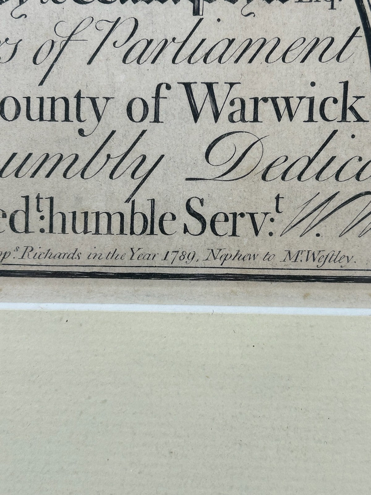 William Westley Plan of Birmingham 1731 18th Century Engraved Town Plan Framed9