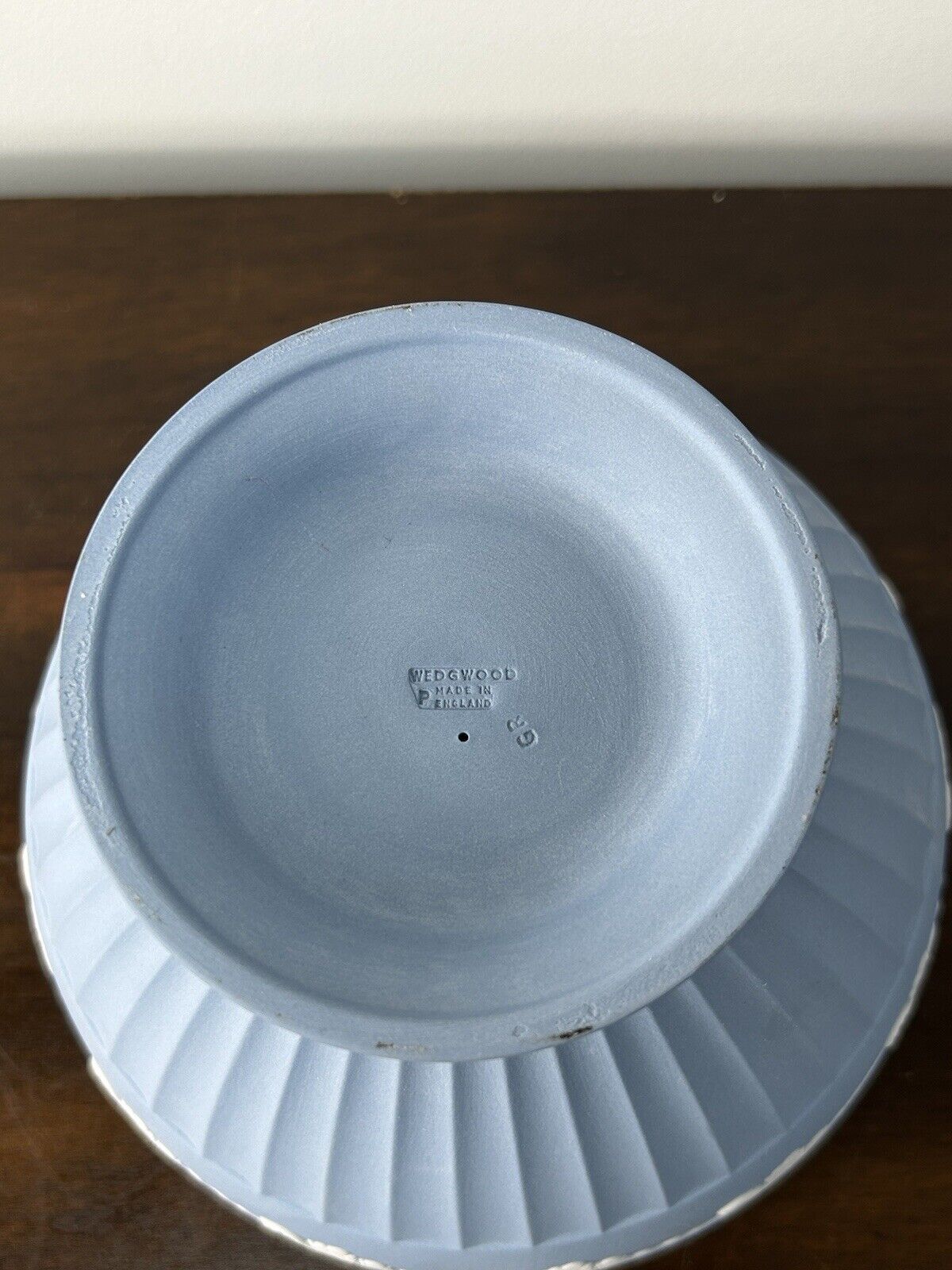 Wedgwood Jasperware Pedistal Fluted Bowl