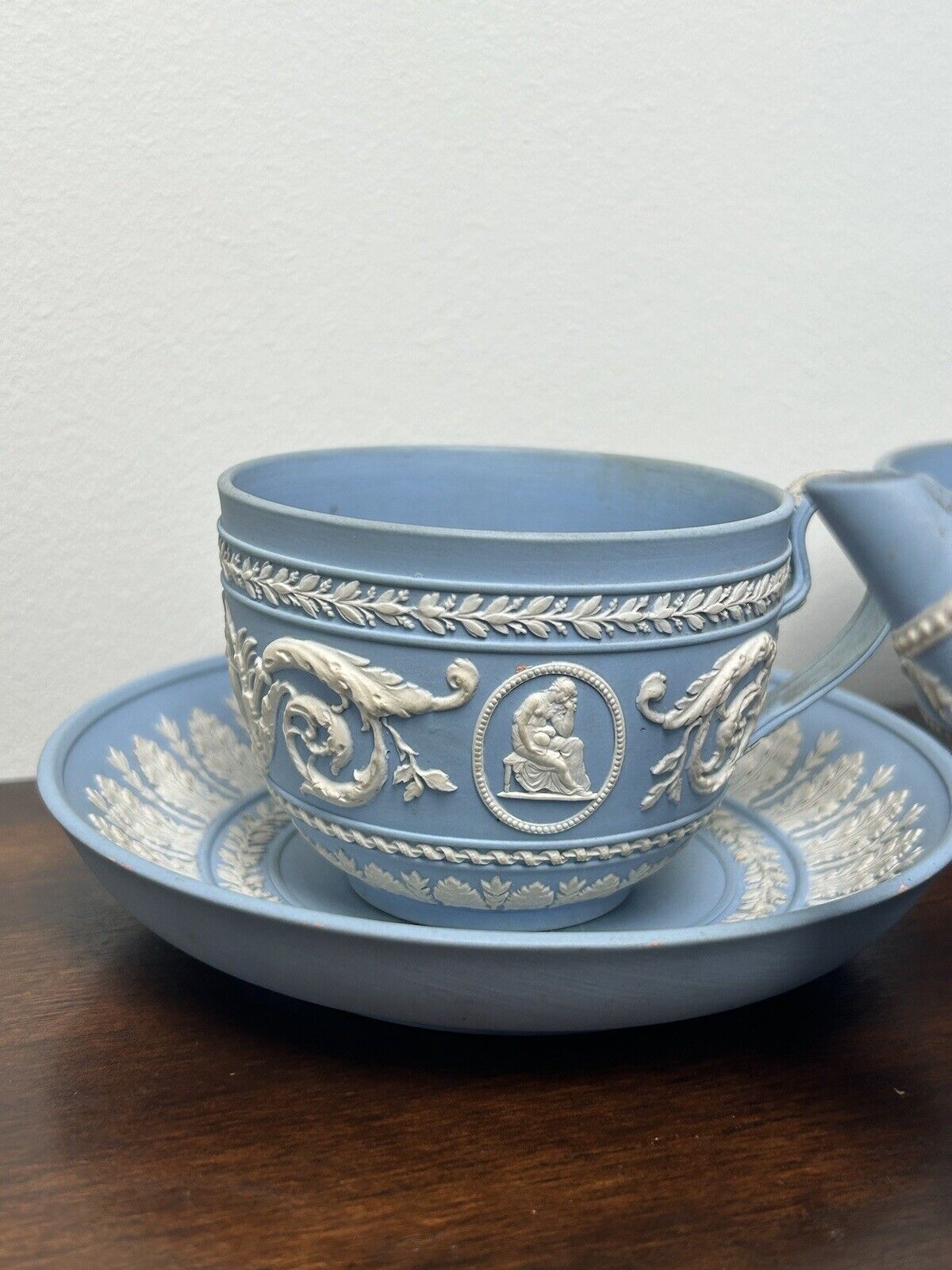 Wedgwood Jasperware Arabesque Tea Set Early 19th Jasperware Wedgwood