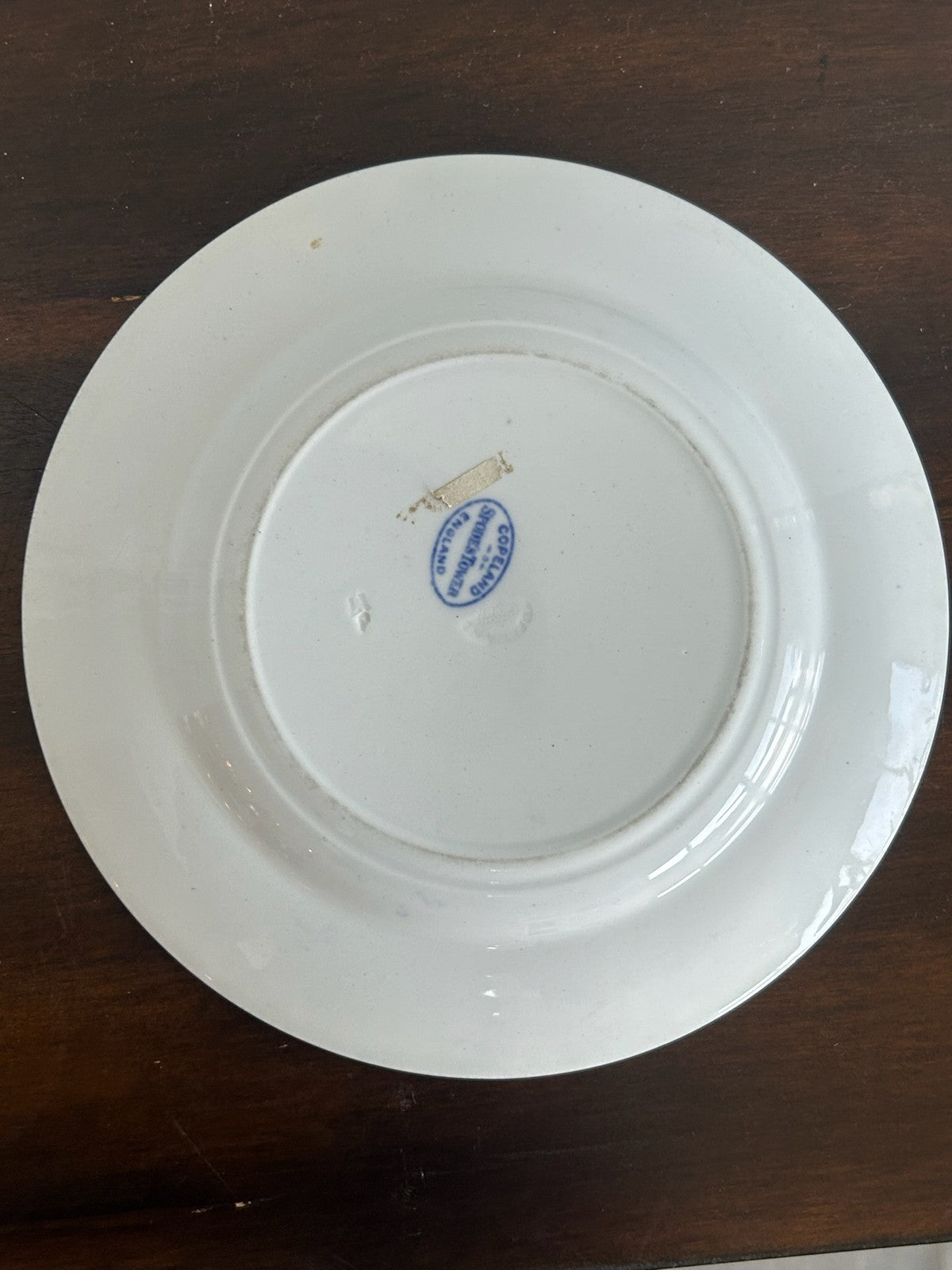 Copeland Spode Blue & White Transfer Plate Romantic Landscape1