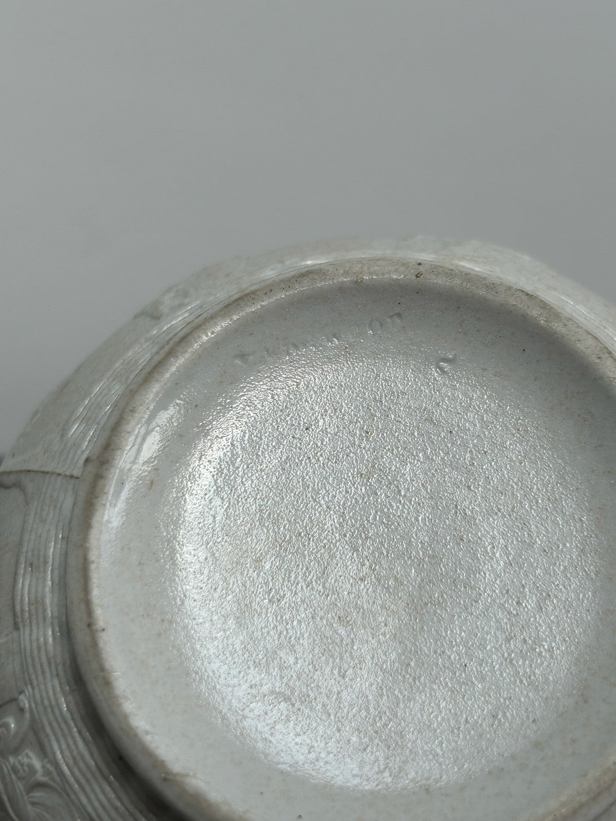 Antique Wedgwood White Stoneware Relief Creamer / Jug6