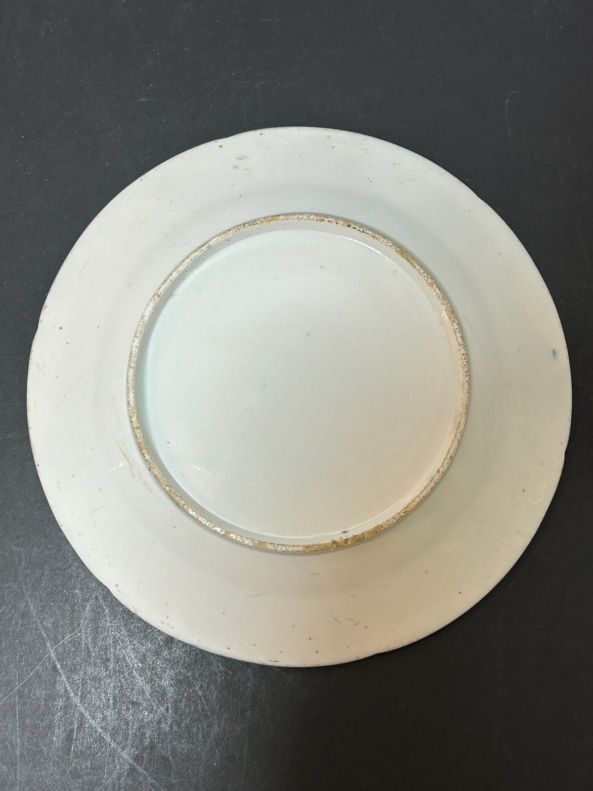 Antique English Porcelain Imari Plate Old Japan Pattern Cobalt Gilt 21cm3