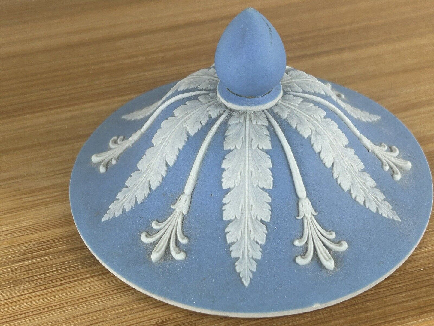 Wedgwood light blue jasperware campagna urn