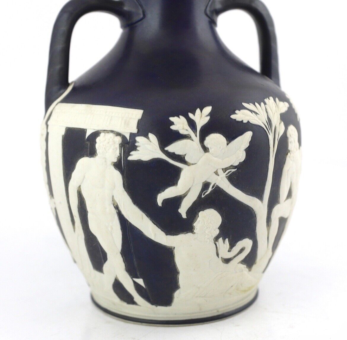 Wedgwood portland Vase Full Size 19th Century Jasperware Portland Vase - 26cm